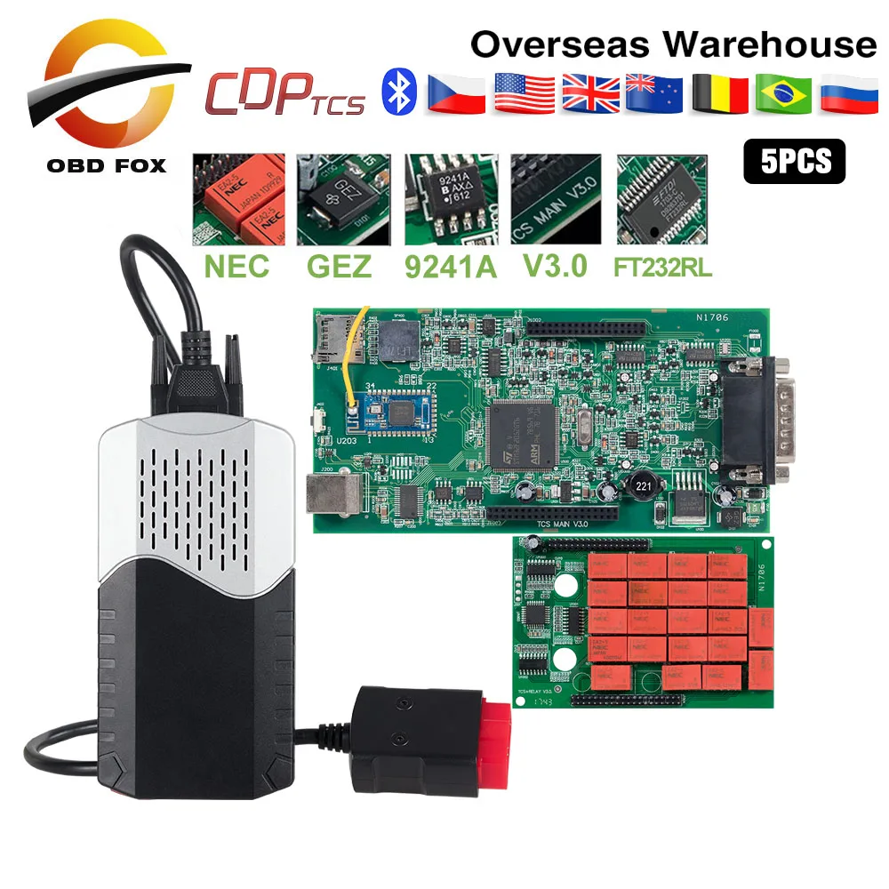 CDP TCS PRO Double Green pcb Bluetooth multidiag pro 2016.r1 keygen software 2017 hot Car diagnostic tool 5pcs/lot DHL free
CDP TCS PRO Double Green pcb Bluetooth multidiag pro 2016.r1 keygen software 2017 hot Car diagnostic tool 5pcs/lot DHL free