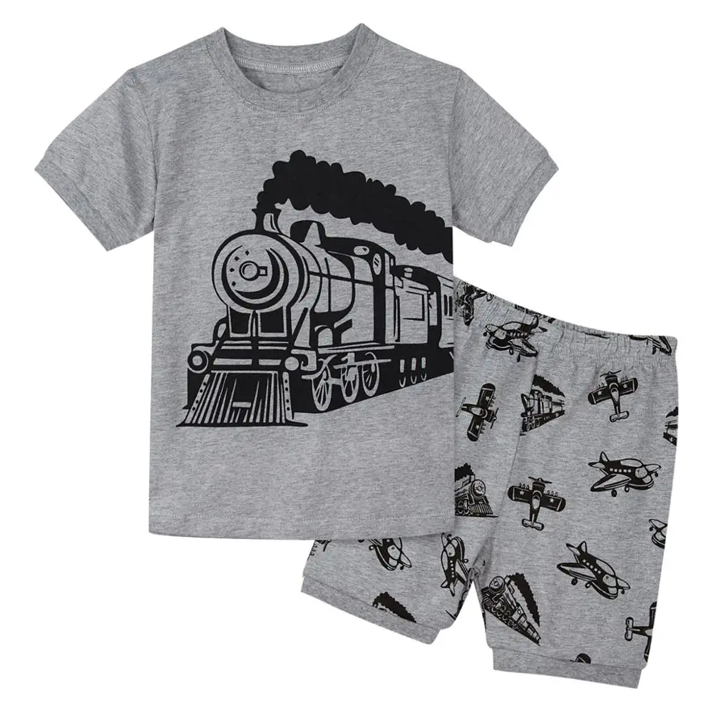Kids Boys Train Pattern Nightie Set Toddler Cotton Pajamas 2PCS Children Railway Tops + Pant Nightwear Summer Clothes 2-7Y
Kids Boys Train Pattern Nightie Set Toddler Cotton Pajamas 2PCS Children Railway Tops + Pant Nightwear Summer Clothes 2-7Y