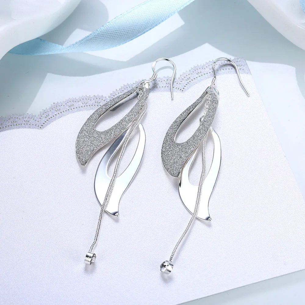 Fashion Factory Price Hot selling New SILVER JEWELRY / Women Earrings 925 Silver Drop Dangle Earrings High Quality
Fashion Factory Price Hot selling New SILVER JEWELRY / Women Earrings 925 Silver Drop Dangle Earrings High Quality