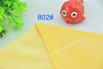 802# light yellow Super soft velvet fabric microfiber velboa hair height 2-3mm for DIY stuffed toy blanket pillows(10 pieces)
802# light yellow Super soft velvet fabric microfiber velboa hair height 2-3mm for DIY stuffed toy blanket pillows(10 pieces)