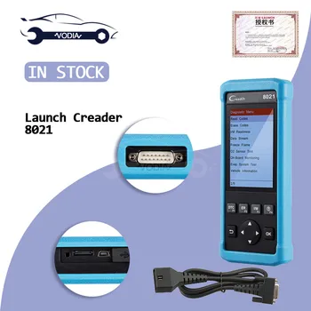 Launch CReader 8021 Auto scanner With BMS Oil,SAS,EPB Reset+ABS+SRS Full OBDII/EOBD Functions CR8021 OBD2 Diagnostic Tools
Launch CReader 8021 Auto scanner With BMS Oil,SAS,EPB Reset+ABS+SRS Full OBDII/EOBD Functions CR8021 OBD2 Diagnostic Tools
