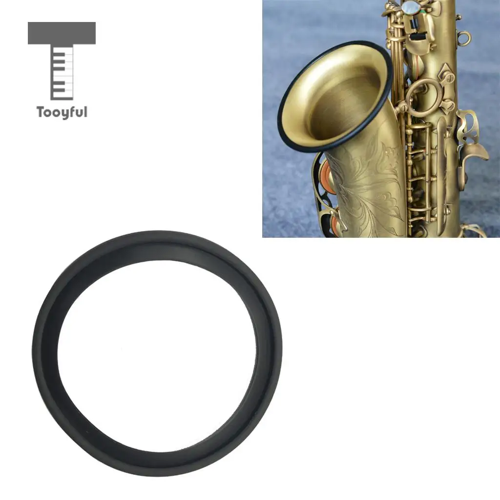 Saxophone Ring Mute Silicone Bell Protector Protective Ring for Tenor Sax Accessory