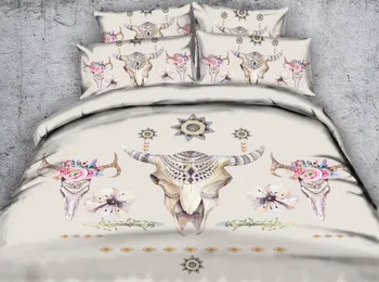 *beautiful tribal style home decoration 4pcs bedding sets queen size King duvet cover set ox head deer bed linen euro double
*beautiful tribal style home decoration 4pcs bedding sets queen size King duvet cover set ox head deer bed linen euro double