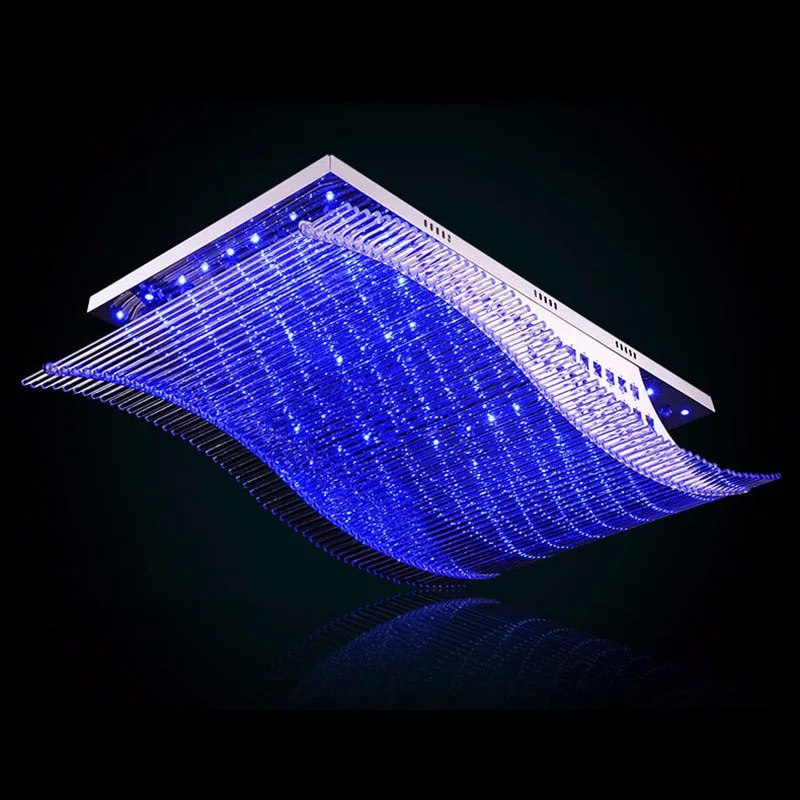 Modern LED K9 Crystal Ceiling Lights circles position for Dining Room Ceiling Lamp with Remote Control LED Lighting
Modern LED K9 Crystal Ceiling Lights circles position for Dining Room Ceiling Lamp with Remote Control LED Lighting