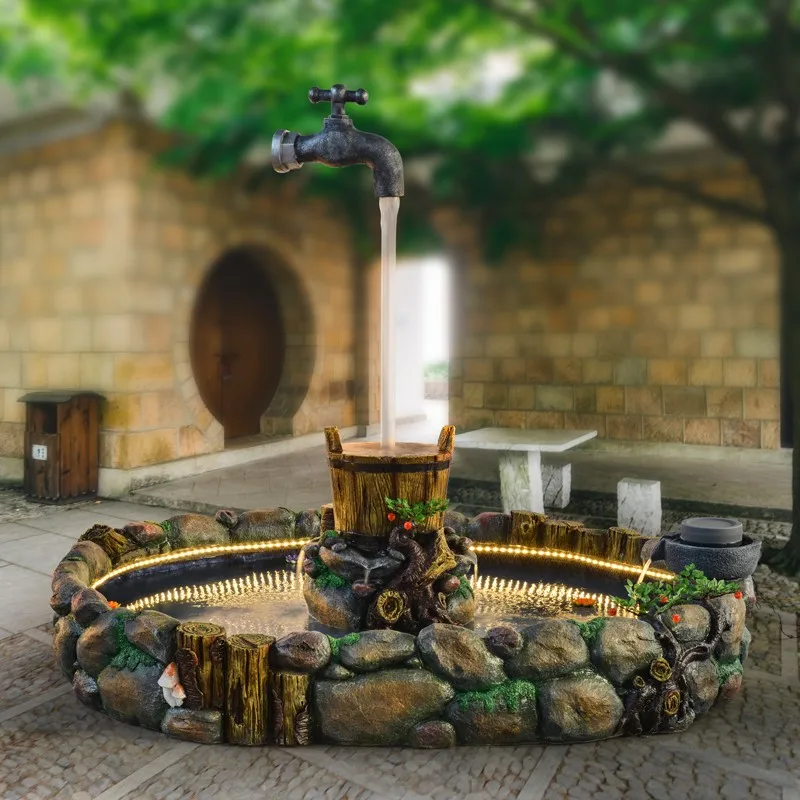 Large-scale rockery water fountain fish pond indoor and outdoor playground Park artificial pool shopping mall accessories
Large-scale rockery water fountain fish pond indoor and outdoor playground Park artificial pool shopping mall accessories