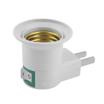E27 Professional Super Lightweight Lamp Light Wall Socket E27 Socket Lamp Base US/EU Plug Lamp Socket With Power on/off Switch
E27 Professional Super Lightweight Lamp Light Wall Socket E27 Socket Lamp Base US/EU Plug Lamp Socket With Power on/off Switch