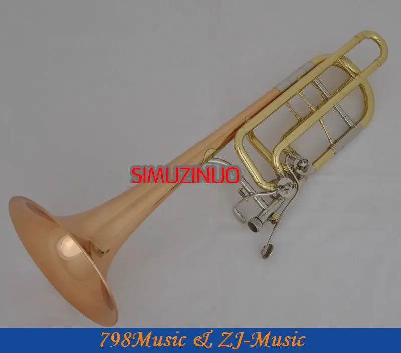 Professional Double Rotor Bass Trombone Bb/F/Eb&Bb/F/D/Gb Rose Brass Bell New
Professional Double Rotor Bass Trombone Bb/F/Eb&Bb/F/D/Gb Rose Brass Bell New