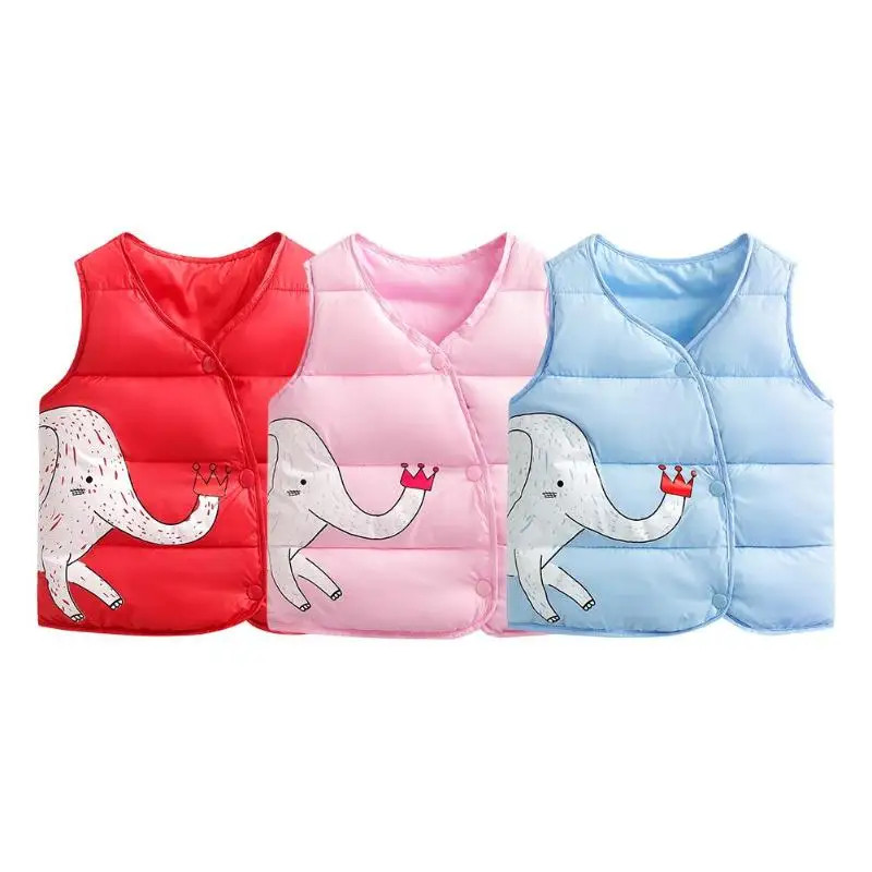 Children Waistcoat Kids Down Coats Boys Girls Down Outerwear Winter Warm Child Vest Jacket Spring Children Clothes Tops Breasted
Children Waistcoat Kids Down Coats Boys Girls Down Outerwear Winter Warm Child Vest Jacket Spring Children Clothes Tops Breasted