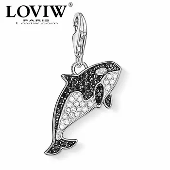 Orca Whale Charms Pendant new Fashion Jewelry silver-plate Trendy Gift For Women Men Boy Girls Fit Bracelet Necklace Bag
Orca Whale Charms Pendant new Fashion Jewelry silver-plate Trendy Gift For Women Men Boy Girls Fit Bracelet Necklace Bag