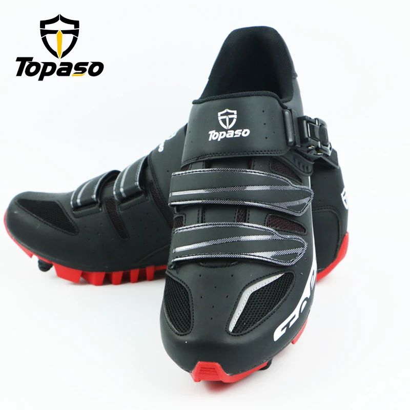 Мужские велосипедные кроссовки Topaso брендовые для езды на велосипеде спортивная