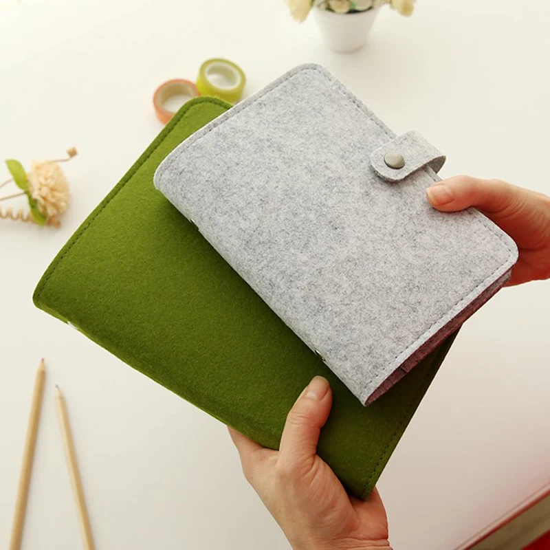 TUNACOCO Felt shell fabric note book loose leaf inner core A6 A5 notebook diary plan binder office supplies ring binder
TUNACOCO Felt shell fabric note book loose leaf inner core A6 A5 notebook diary plan binder office supplies ring binder
