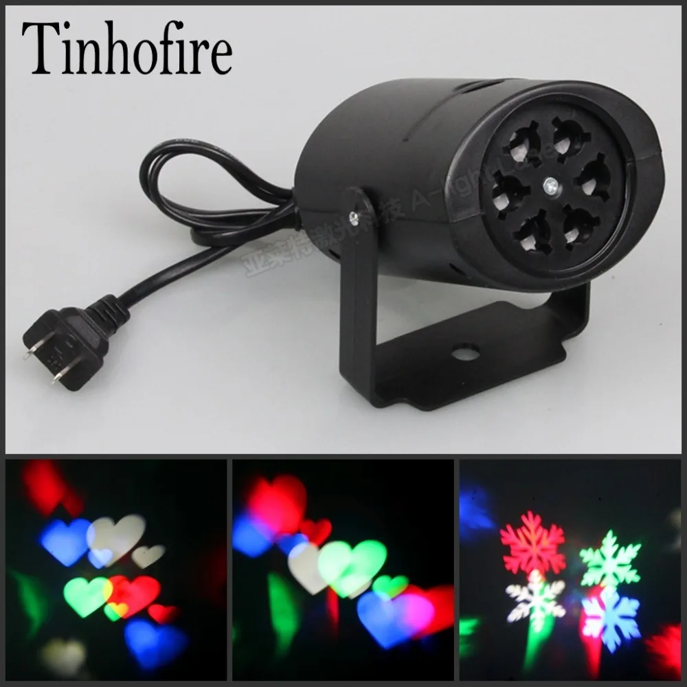 Tinhofire 4W Snow love kaleidoscope Led Stage Lamp light Logo | Лампы и освещение