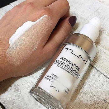 New arrival TLM Color Changing Liquid Foundation 30ml Makeup intelligent pepair skin whitening concealer waterproof drop ship
New arrival TLM Color Changing Liquid Foundation 30ml Makeup intelligent pepair skin whitening concealer waterproof drop ship