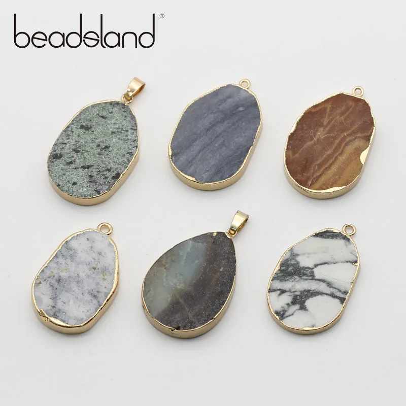 Beadsland Natural Stone Semiprecious Stone Irregular Shapped Pendant DIY Fashion Necklace For Women 33*43mm 38585
Beadsland Natural Stone Semiprecious Stone Irregular Shapped Pendant DIY Fashion Necklace For Women 33*43mm 38585