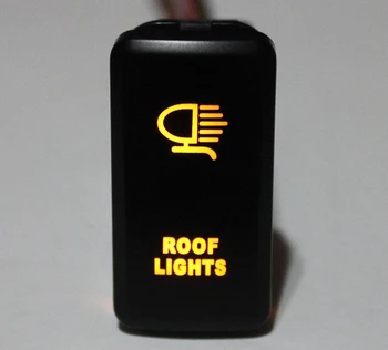ROOF LIGHTS Push Button Switch Orange LED For Toyota Landcruiser Hilux FJ Cruiser ON OFF Switch With Wire 12 Volt 3Amp
ROOF LIGHTS Push Button Switch Orange LED For Toyota Landcruiser Hilux FJ Cruiser ON OFF Switch With Wire 12 Volt 3Amp