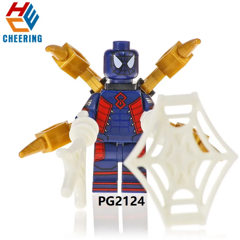Single Sales Spider-Man Far From Home Super Heroes Dark Battle Suit Scarlet Spiderman Building Blocks For Toys Kids PG2124
Single Sales Spider-Man Far From Home Super Heroes Dark Battle Suit Scarlet Spiderman Building Blocks For Toys Kids PG2124