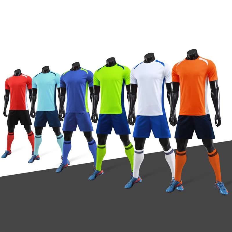 New Season Kids Mens Plain Soccer Jersey Kit Football Game Sport Uniforms Suits Customize
New Season Kids Mens Plain Soccer Jersey Kit Football Game Sport Uniforms Suits Customize