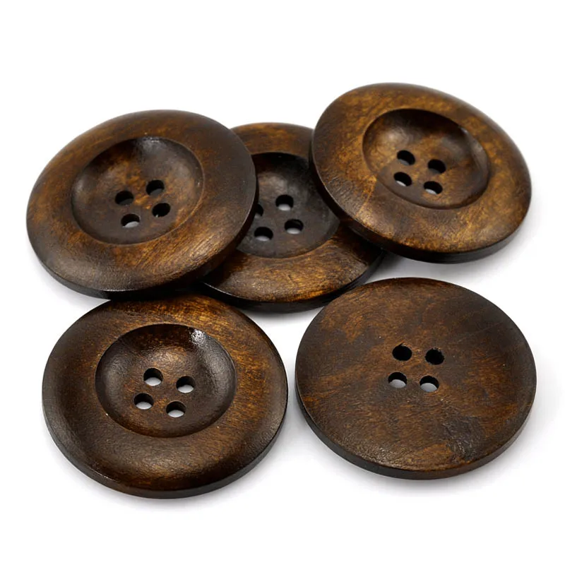 Urijk 20PCs Dark Coffee Round Wooden Buttons For Clothing 4 Holes 35mm Patchwork Button For Needlework Sewing Accessories
Urijk 20PCs Dark Coffee Round Wooden Buttons For Clothing 4 Holes 35mm Patchwork Button For Needlework Sewing Accessories