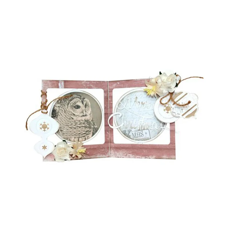 DiyArts Christmas Ball Dies Cuts Metal Cutting Dies Frame 2Pcs/lot Scrapbooking for Card Making DIY Embossing Cuts New Craft
DiyArts Christmas Ball Dies Cuts Metal Cutting Dies Frame 2Pcs/lot Scrapbooking for Card Making DIY Embossing Cuts New Craft