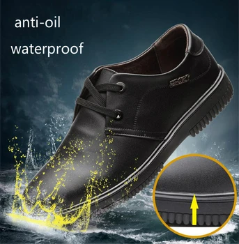 men fashion black big size work safety insulation chef shoes waterproof non-slip anti-oil wearable hotel kitchen cook dress shoe
men fashion black big size work safety insulation chef shoes waterproof non-slip anti-oil wearable hotel kitchen cook dress shoe