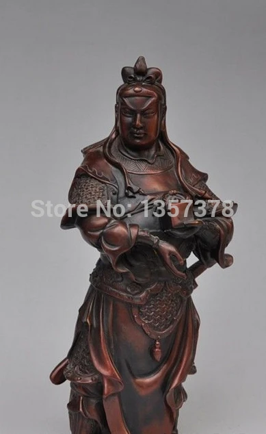 shitou 00501 12" China Copper Bronze Feng Shui Dragon Guan Gong Guan Ping Dragon Sword Statue
shitou 00501 12" China Copper Bronze Feng Shui Dragon Guan Gong Guan Ping Dragon Sword Statue