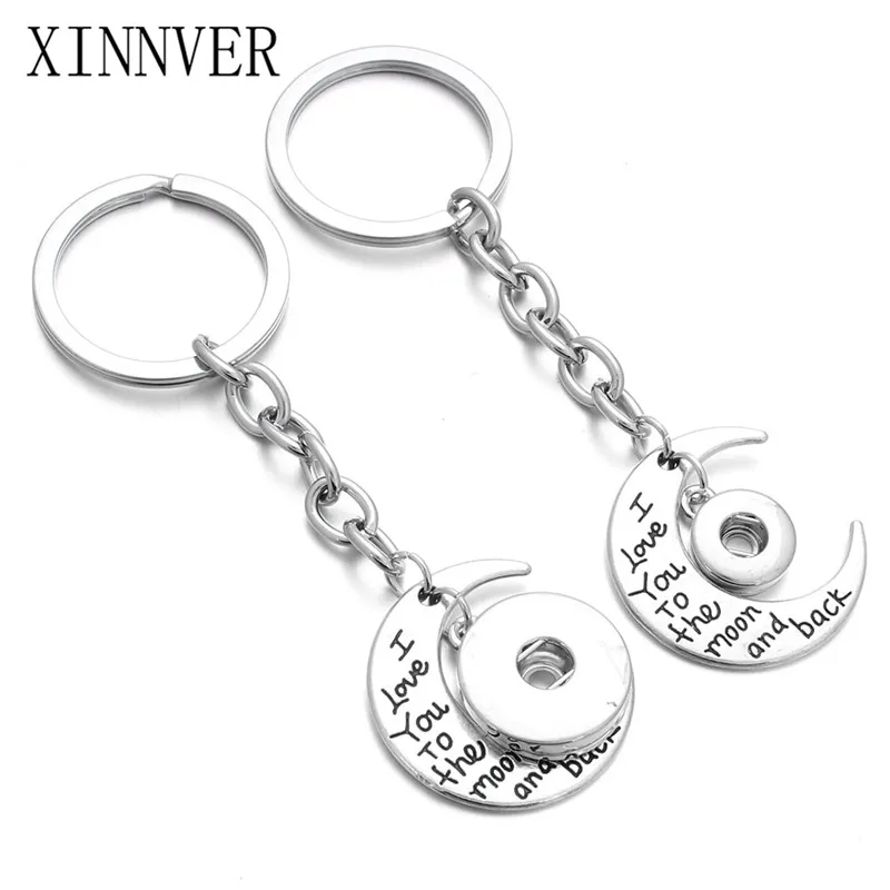 Vintage 12 &18MM Snap key chain Moon keychains Fit Button Charm Jewelry For Lovers
Vintage 12 &18MM Snap key chain Moon keychains Fit Button Charm Jewelry For Lovers
