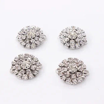 NCRHGL Trend Silvery Round Crystal Charm Connectors for Making Bracelet Shoe buck Clothes Necklace Accessories 10pcs DIY 20x18mm
NCRHGL Trend Silvery Round Crystal Charm Connectors for Making Bracelet Shoe buck Clothes Necklace Accessories 10pcs DIY 20x18mm