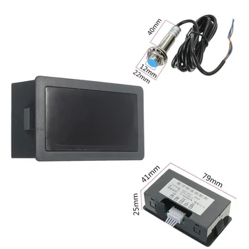 4 Digital LED Blue Tachometer RPM Speed Meter+Hall Proximity Switch Sensor F-Best
4 Digital LED Blue Tachometer RPM Speed Meter+Hall Proximity Switch Sensor F-Best