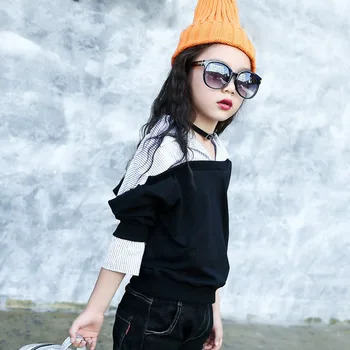 Patchwork school shirts girls 2018 autumn spring long sleeve black kids blouses and shirts clothes for school girls clothes
Patchwork school shirts girls 2018 autumn spring long sleeve black kids blouses and shirts clothes for school girls clothes