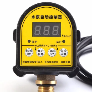 Digital Automatic Air Pump Water Oil Compressor Pressure Switch Controller for Water Pump 220V 10A
Digital Automatic Air Pump Water Oil Compressor Pressure Switch Controller for Water Pump 220V 10A