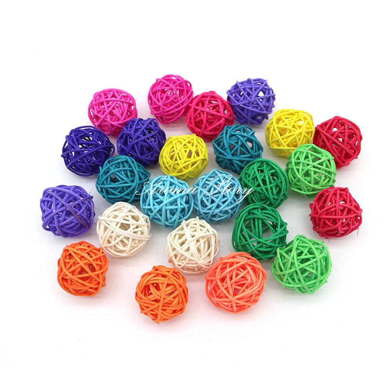 20pcs/lot Hot Sales Diameter 3cm Can Mix Color For Wedding Decorative Rattan Ball,Christmas Decor Home Home ornament Decoration 
20pcs/lot Hot Sales Diameter 3cm Can Mix Color For Wedding Decorative Rattan Ball,Christmas Decor Home Home ornament Decoration
