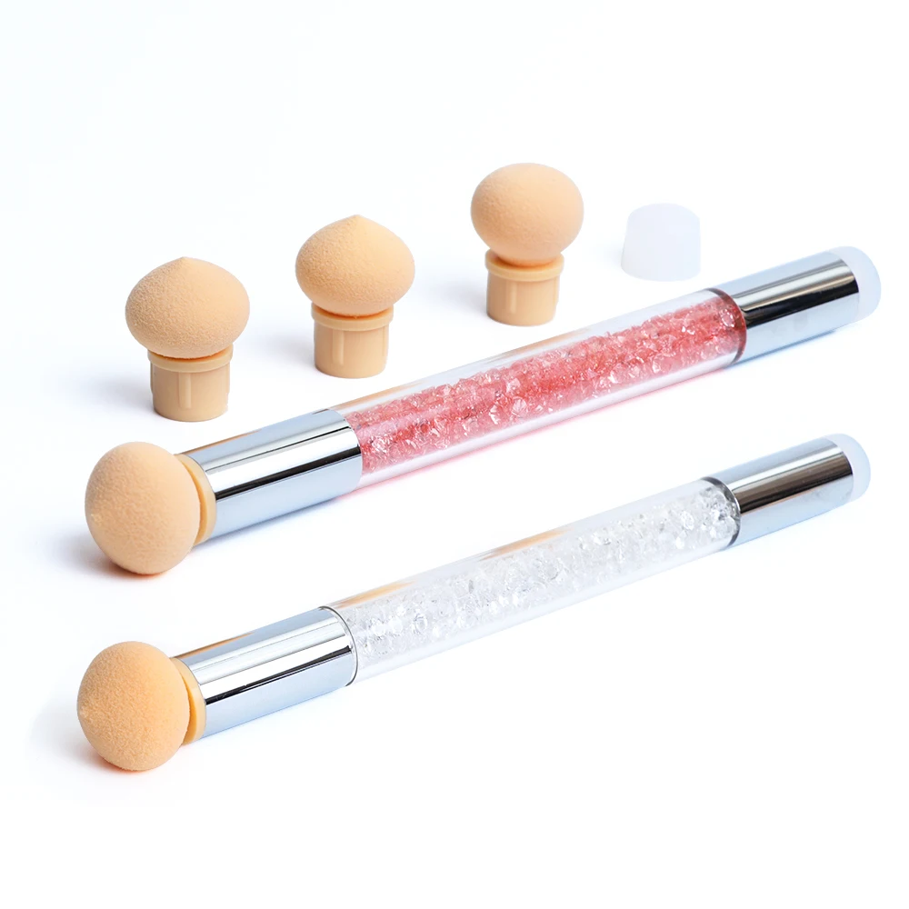 1 Set Gradient Gel Nail Polish Brushes Dual-Head Silicone Sponge Stamping UV Gel Transfer Blooming Pen Manicure Tools BEA15
1 Set Gradient Gel Nail Polish Brushes Dual-Head Silicone Sponge Stamping UV Gel Transfer Blooming Pen Manicure Tools BEA15