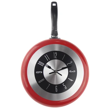 12Inch Wall Clock Modern Design Kitchen Frying Pan Metal Clock Fashion Style Home Decor Big Watch Horloge Murale Wanduhren
12Inch Wall Clock Modern Design Kitchen Frying Pan Metal Clock Fashion Style Home Decor Big Watch Horloge Murale Wanduhren