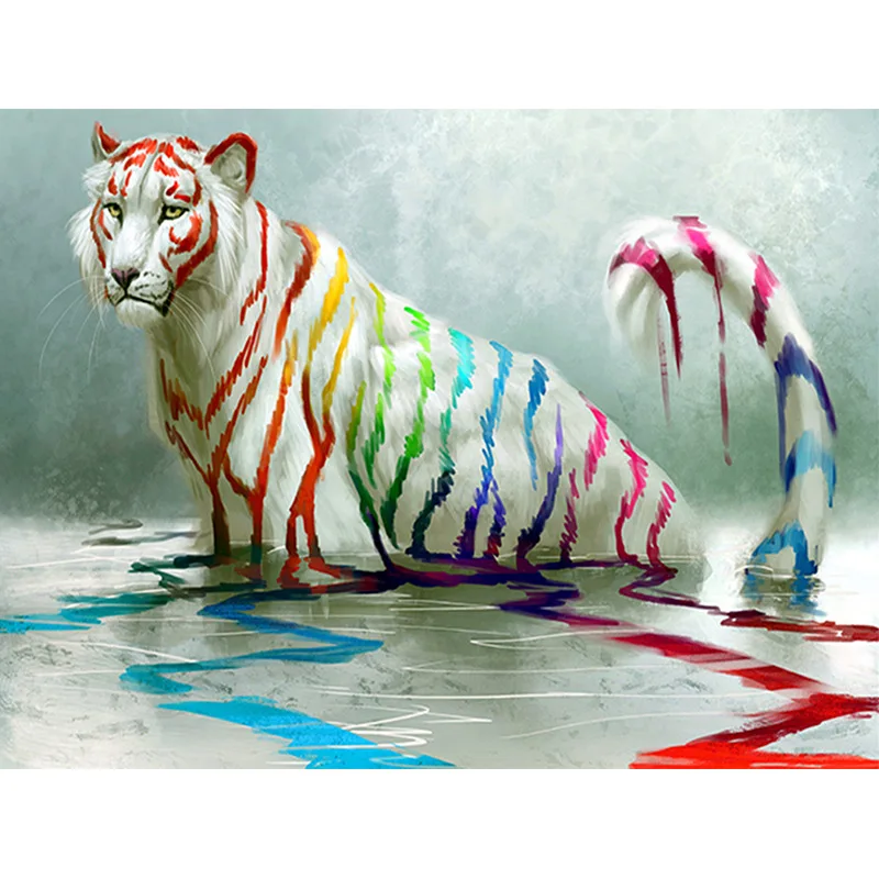 Diamond Painting Tiger Scenery 5D Diamond Embroidery Animal Cross Stitch Needlework Home Decor Round love gift
Diamond Painting Tiger Scenery 5D Diamond Embroidery Animal Cross Stitch Needlework Home Decor Round love gift