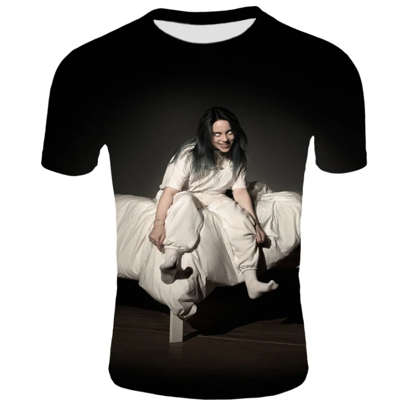 Billie Eilish Fashion Hip Hop 3d T Shirts Print Summer T-shirt Short Sleeve Men Women 3D T-shirts Tee Shirt Sweatshirts Clothes
Billie Eilish Fashion Hip Hop 3d T Shirts Print Summer T-shirt Short Sleeve Men Women 3D T-shirts Tee Shirt Sweatshirts Clothes