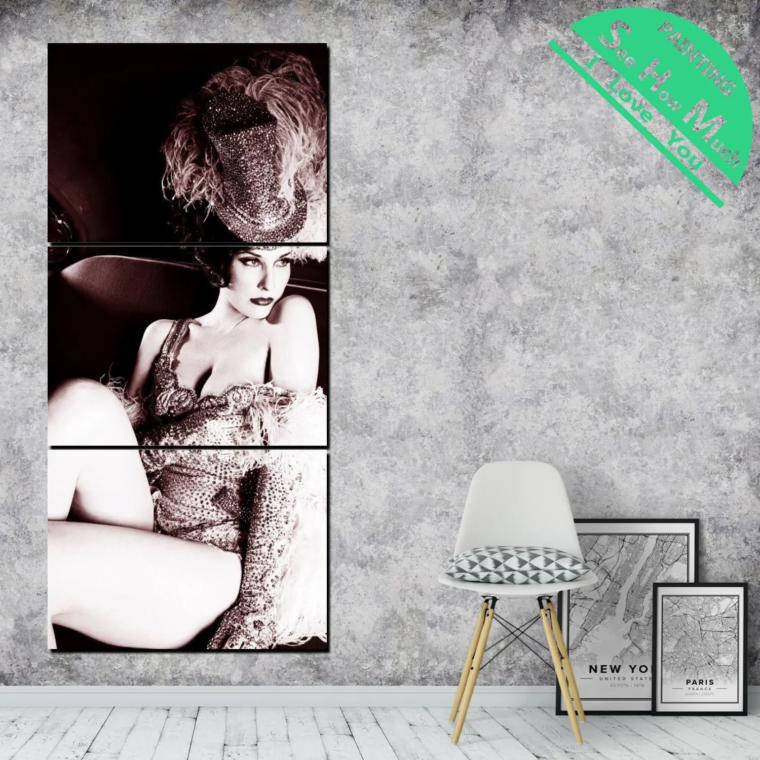 3 Piece Sexy Lady Modern Wall Painting Posters and Prints Picture Canvas Painting Framed Decorative Pictures for Living Room
3 Piece Sexy Lady Modern Wall Painting Posters and Prints Picture Canvas Painting Framed Decorative Pictures for Living Room
