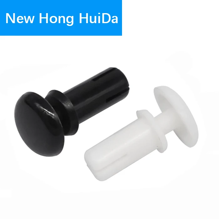 120Pcs Diameter 3.6mm Nylon Plastic R Type Expansion Rivet Nut Buckle Clip for Computer PCB Mother Board Black White
120Pcs Diameter 3.6mm Nylon Plastic R Type Expansion Rivet Nut Buckle Clip for Computer PCB Mother Board Black White