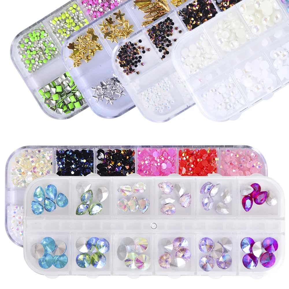 1 Set Nail Rhinestone Mixed Size DIY Pearl Diamond FlatBack Colorful Stones 3D Glitter Nail Art Decoration Manicure Tool TR090
1 Set Nail Rhinestone Mixed Size DIY Pearl Diamond FlatBack Colorful Stones 3D Glitter Nail Art Decoration Manicure Tool TR090