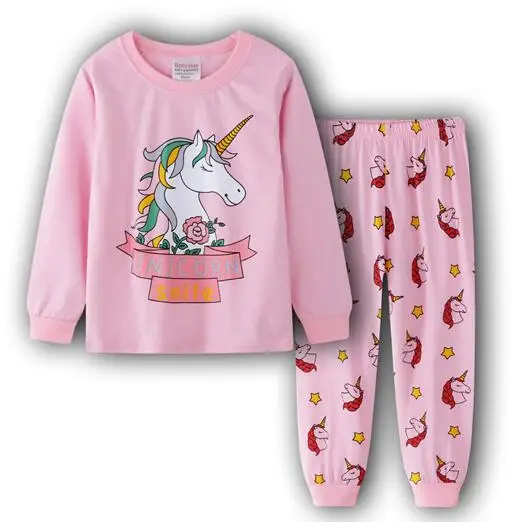 Retail girls Horse Pajamas Kids Sleepwear Children Unicorn Cartoon Clothing Set Baby Long Sleeve Pijamas Home Clothing for Boys
Retail girls Horse Pajamas Kids Sleepwear Children Unicorn Cartoon Clothing Set Baby Long Sleeve Pijamas Home Clothing for Boys