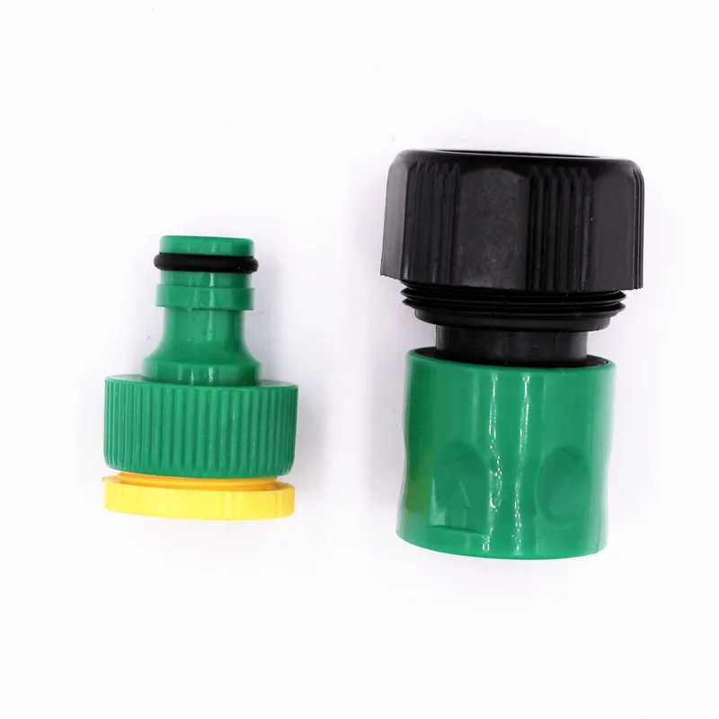 1/2"and 3/4"Female Thread Tap Connector With Flow Connector For BSP Thread Water Faucet Garden Watering Hose Connector X101
1/2"and 3/4"Female Thread Tap Connector With Flow Connector For BSP Thread Water Faucet Garden Watering Hose Connector X101