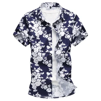 2018 Summer men's Fashion Men Shirts Short-sleeve Floral Casual Design short-sleeved Tops Male High Quality shirts M-7XL
2018 Summer men's Fashion Men Shirts Short-sleeve Floral Casual Design short-sleeved Tops Male High Quality shirts M-7XL