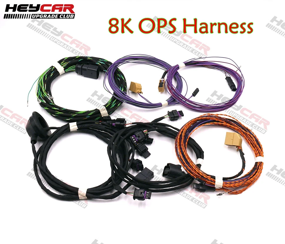 Parking Front and Rear 8K PDC OPS Install Harness Cable Wire For VW Golf 5/6 Passat B6 Touran JETTA MK5 Mk6 Tiguan Octavia Polo
Parking Front and Rear 8K PDC OPS Install Harness Cable Wire For VW Golf 5/6 Passat B6 Touran JETTA MK5 Mk6 Tiguan Octavia Polo