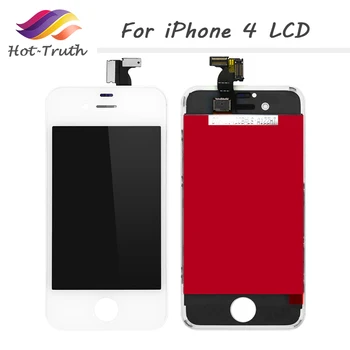 Hot-Truth 5PCS/LOT Good Quailty For iPhone 4 LCD Screen Touch Screen Digitizer Assembly Black and White Free Shipping 
Hot-Truth 5PCS/LOT Good Quailty For iPhone 4 LCD Screen Touch Screen Digitizer Assembly Black and White Free Shipping