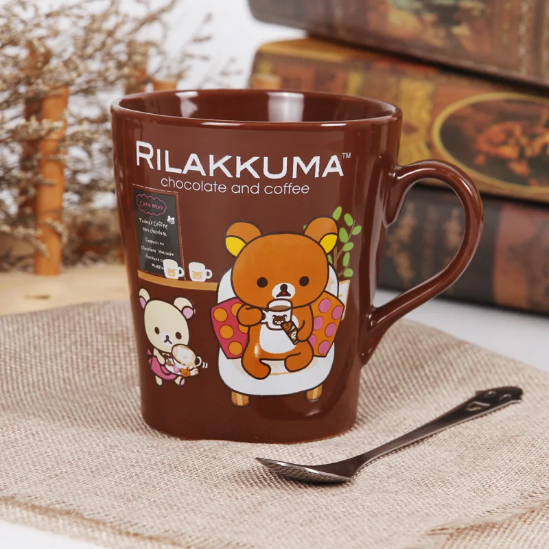 New Arrival 400ML Big Porcelain Ceramic Rilakkuma Relax Bear Cartoon Cute Milk Breakfast Tea Coffee Mug Cup Gift
New Arrival 400ML Big Porcelain Ceramic Rilakkuma Relax Bear Cartoon Cute Milk Breakfast Tea Coffee Mug Cup Gift