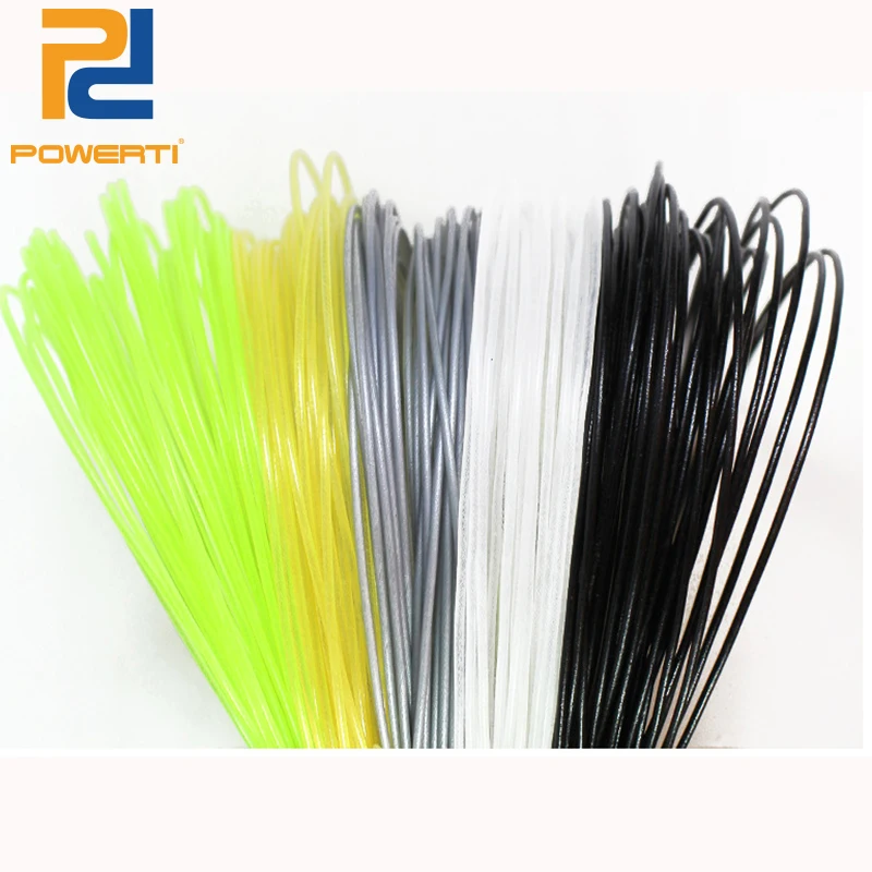 POWERTI 8pcs/lot-1.35mm Tennis Racket String Nylon Soft Feeling Sport Training Green Multifilament Synthetic String
POWERTI 8pcs/lot-1.35mm Tennis Racket String Nylon Soft Feeling Sport Training Green Multifilament Synthetic String