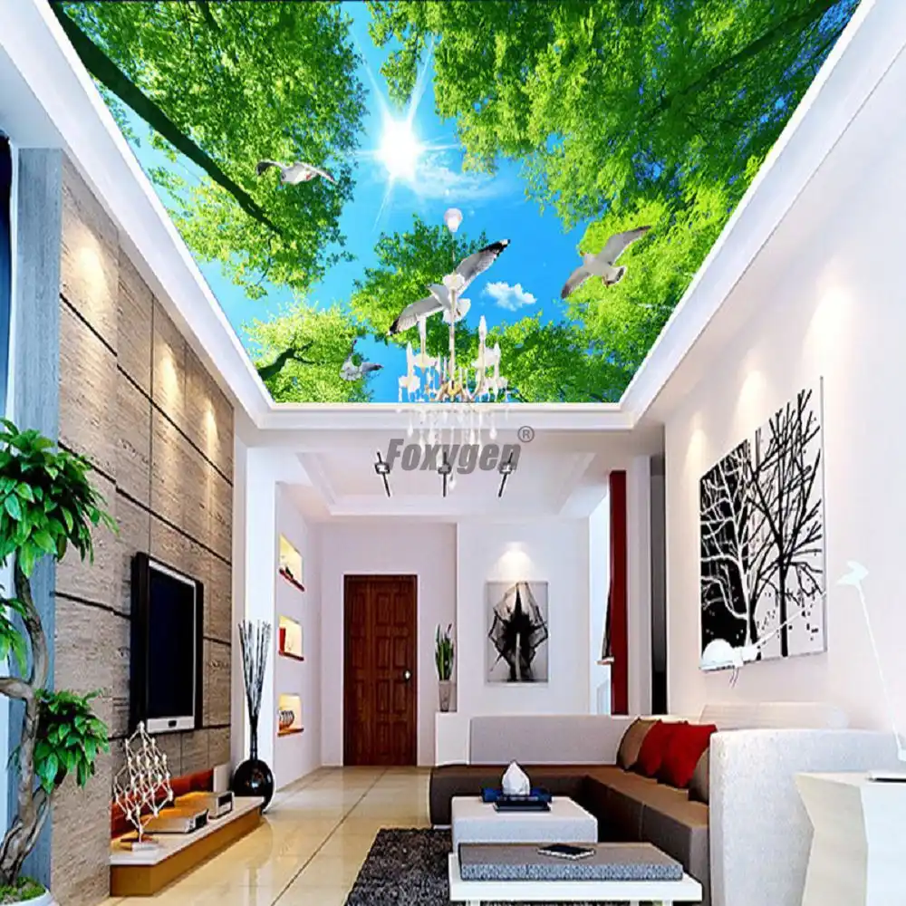 Hall Ceiling Decor Digital Printed And Uv Printing False