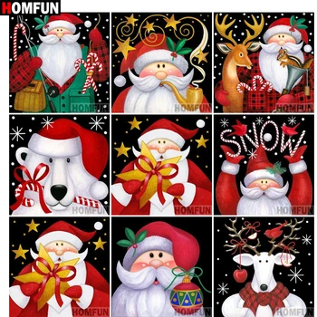 HOMFUN Diamond Painting "Christmas landscape" Cross Stitch Custom Photo Diamond Embroidery Square Round Drill Home Decor
HOMFUN Diamond Painting "Christmas landscape" Cross Stitch Custom Photo Diamond Embroidery Square Round Drill Home Decor