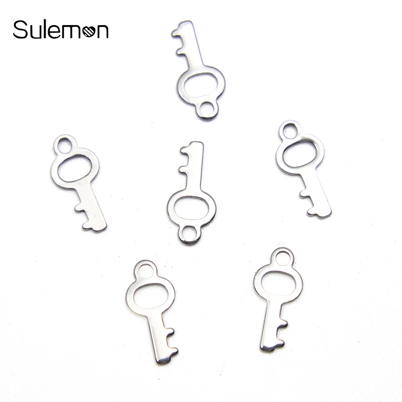 100pc/Lot Stainless Steel Key Handmade Bracelet Pendant Making Necklace Parts Earrings Accessories Jewelry Findings JF26-100
100pc/Lot Stainless Steel Key Handmade Bracelet Pendant Making Necklace Parts Earrings Accessories Jewelry Findings JF26-100