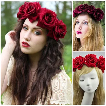 HOT Women Charm Flower Tiara Wedding Floral Headband Hair Accessories Bridal Garland Princess Wreath Girls Crown Headdress party
HOT Women Charm Flower Tiara Wedding Floral Headband Hair Accessories Bridal Garland Princess Wreath Girls Crown Headdress party