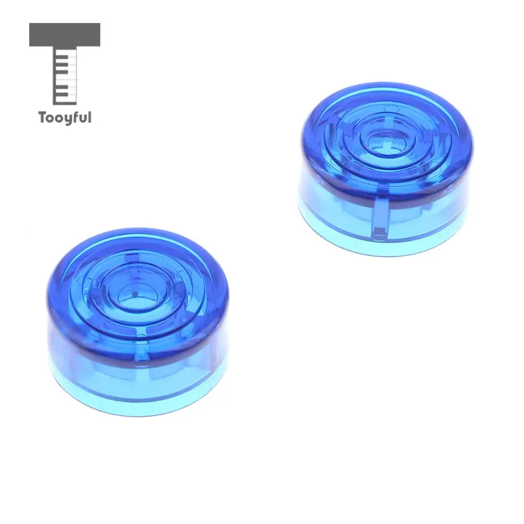 Tooyful 2pcs Guitar Effect Foot Nail Cap Protection Cap for Guitar Pedal Effect